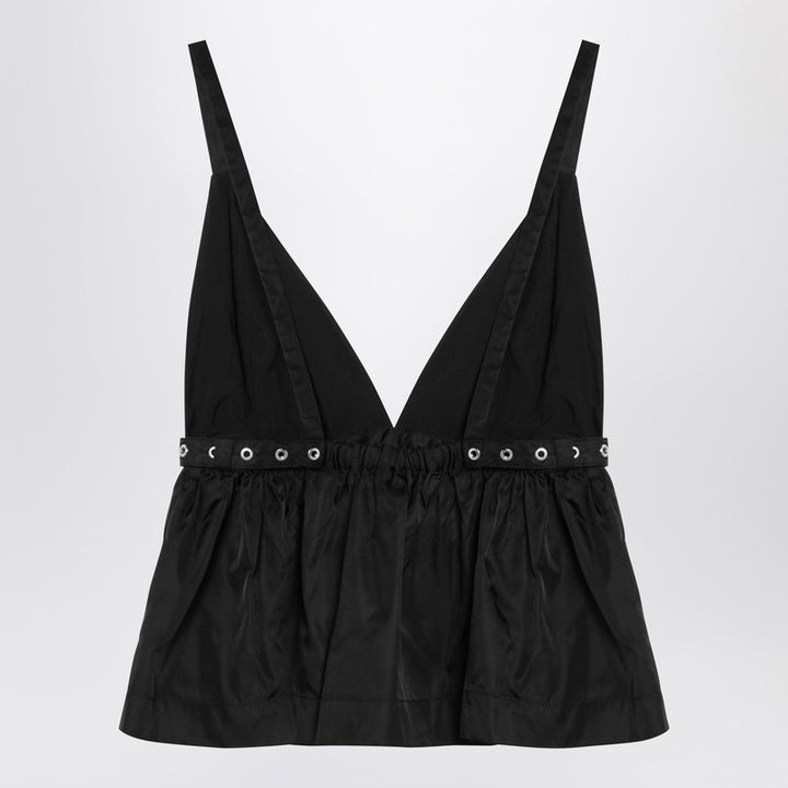 GANNI duchesse top