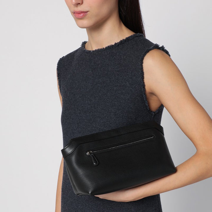 The Row leather clutch bag