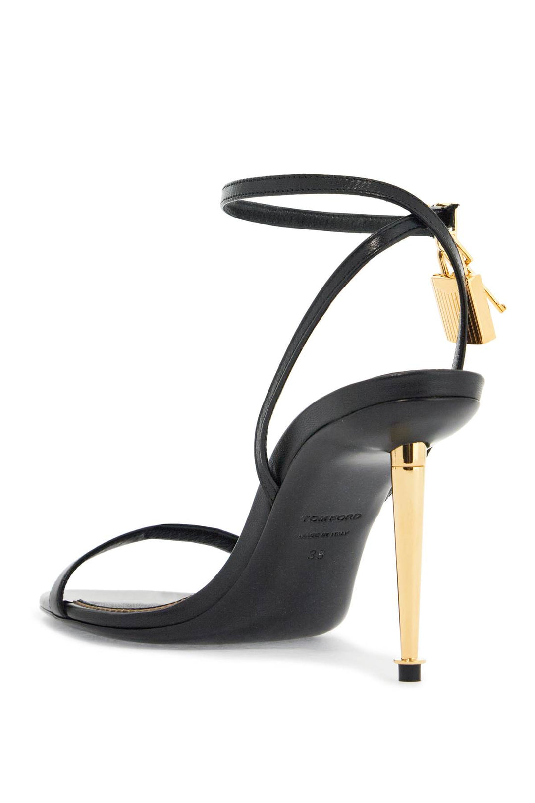 Tom Ford Padlock leather sandals