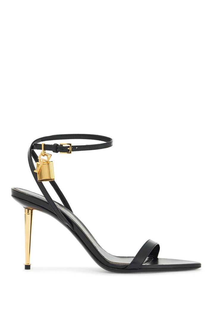 Tom Ford Padlock leather sandals