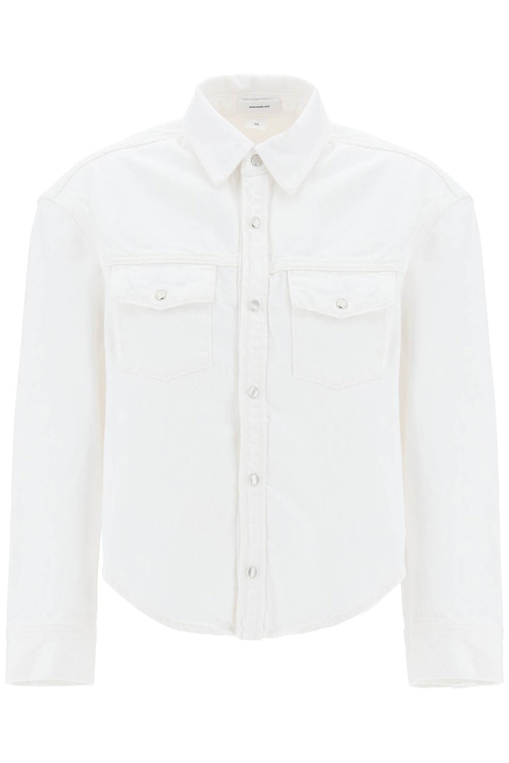 Wardrobe.Nyc boxy denim overshirt