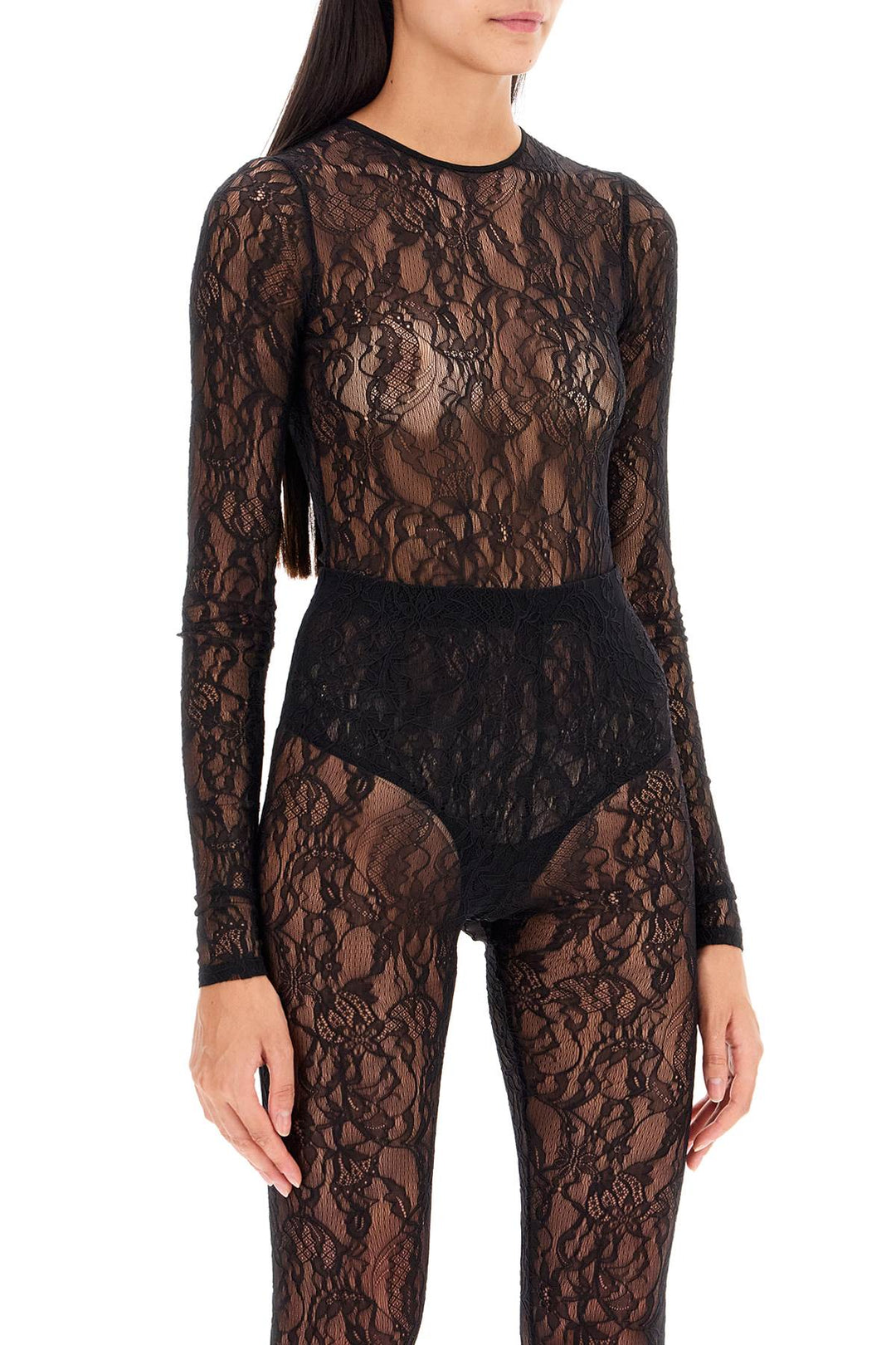 Wardrobe.Nyc lace body suit