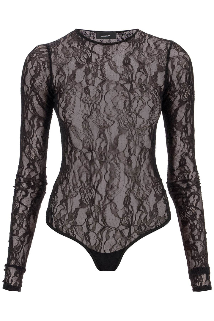 Wardrobe.Nyc lace body suit