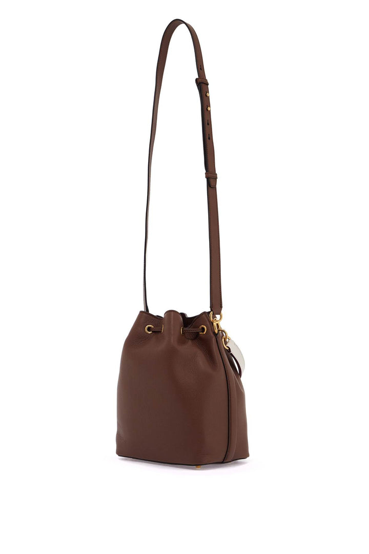 Bally bucket bag with drawstring closure