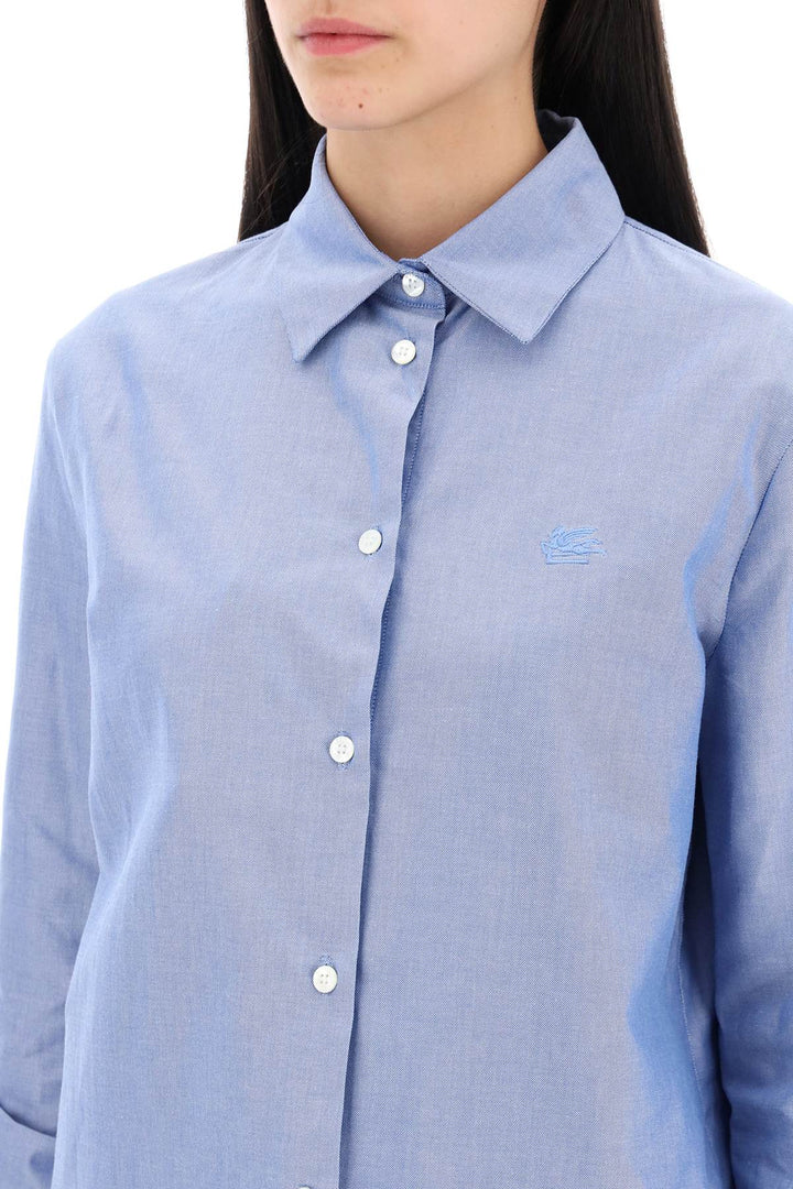 Etro oxford pegasus oxford shirt