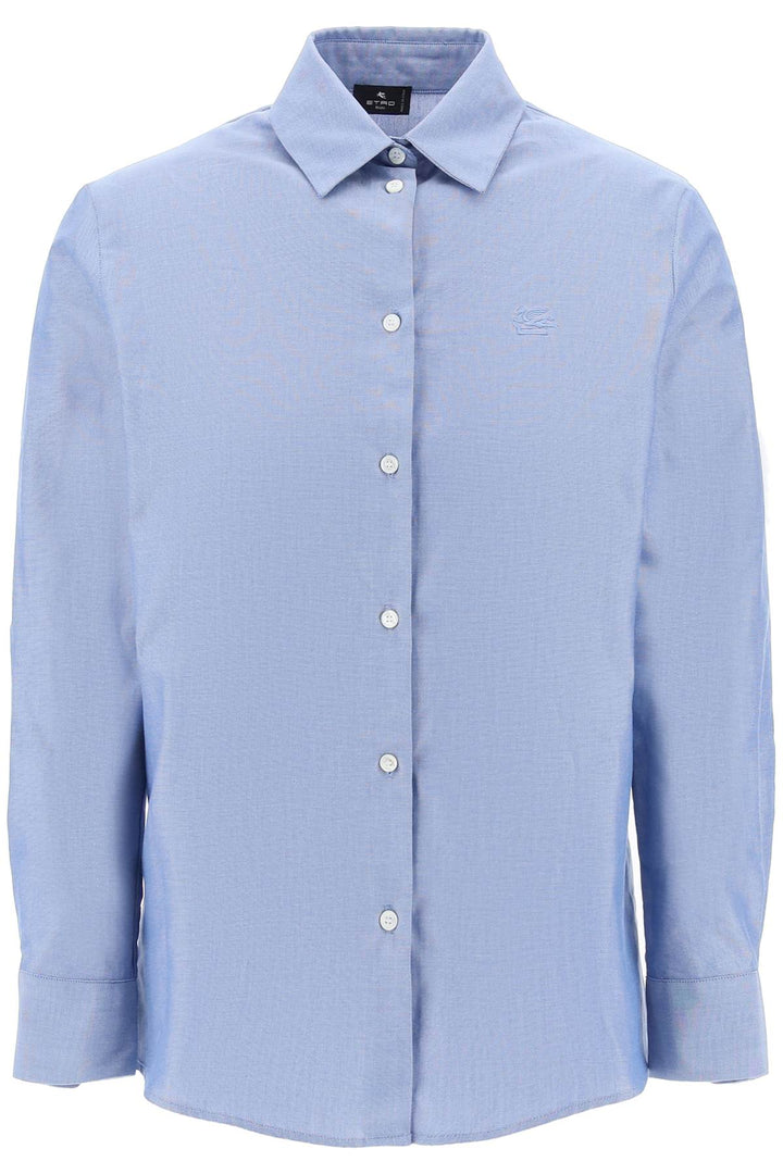 Etro oxford pegasus oxford shirt