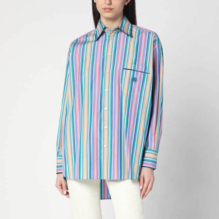 ETRO striped cotton shirt