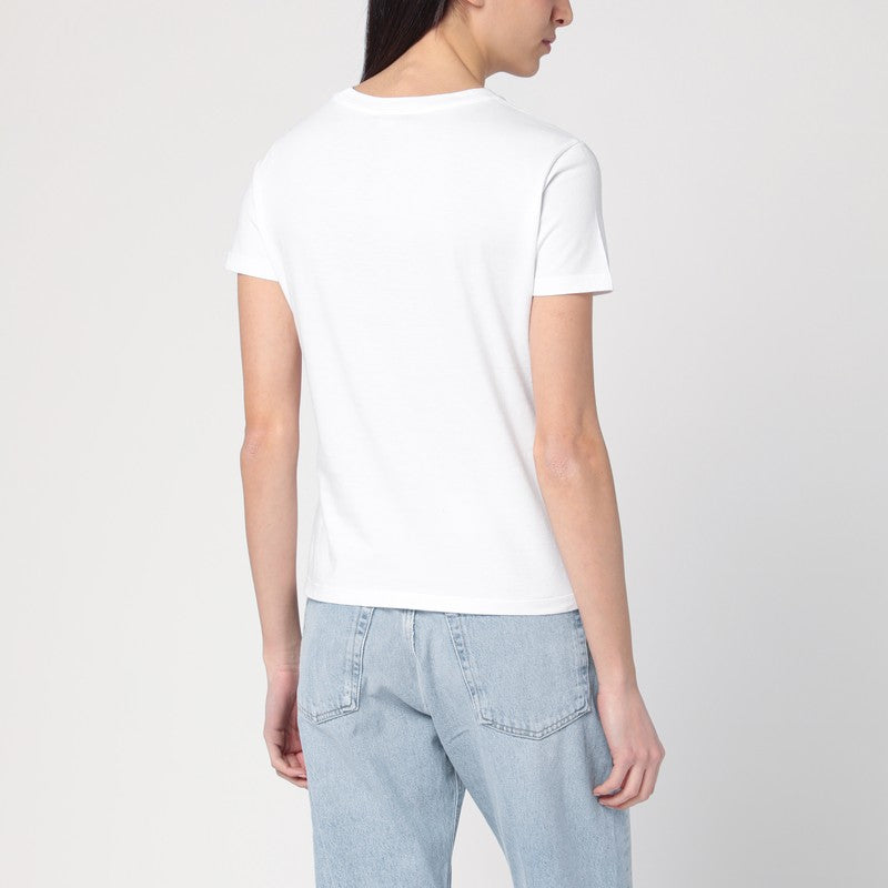 ETRO  T-shirt with logo embroidery