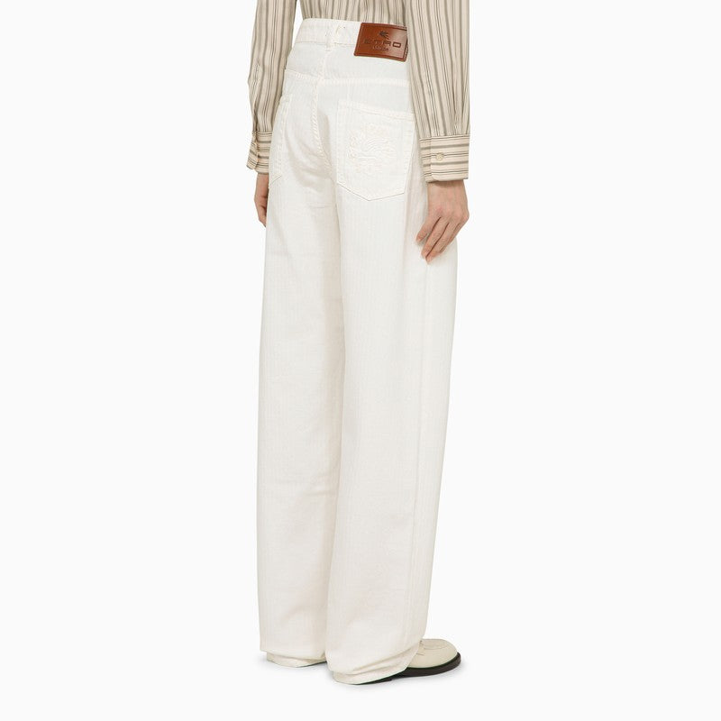 ETRO denim baggy jeans