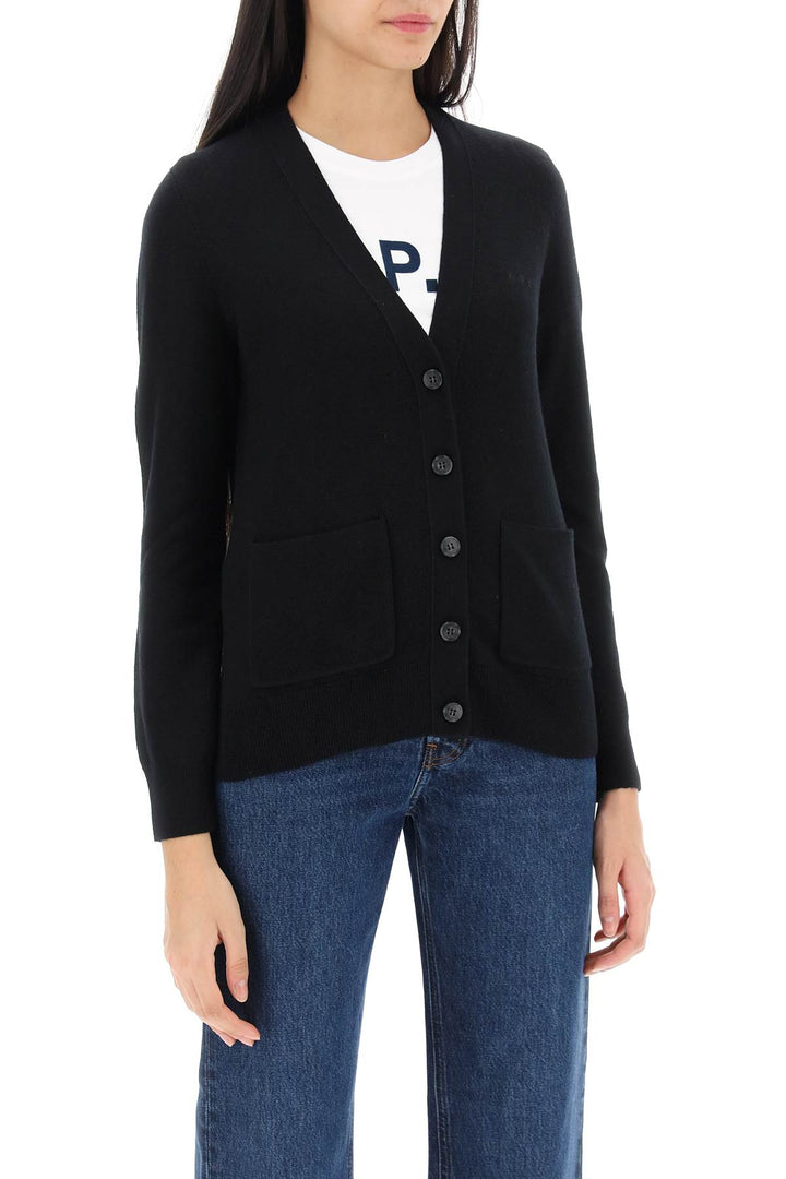 A.P.C. merino wool louisa cardigan