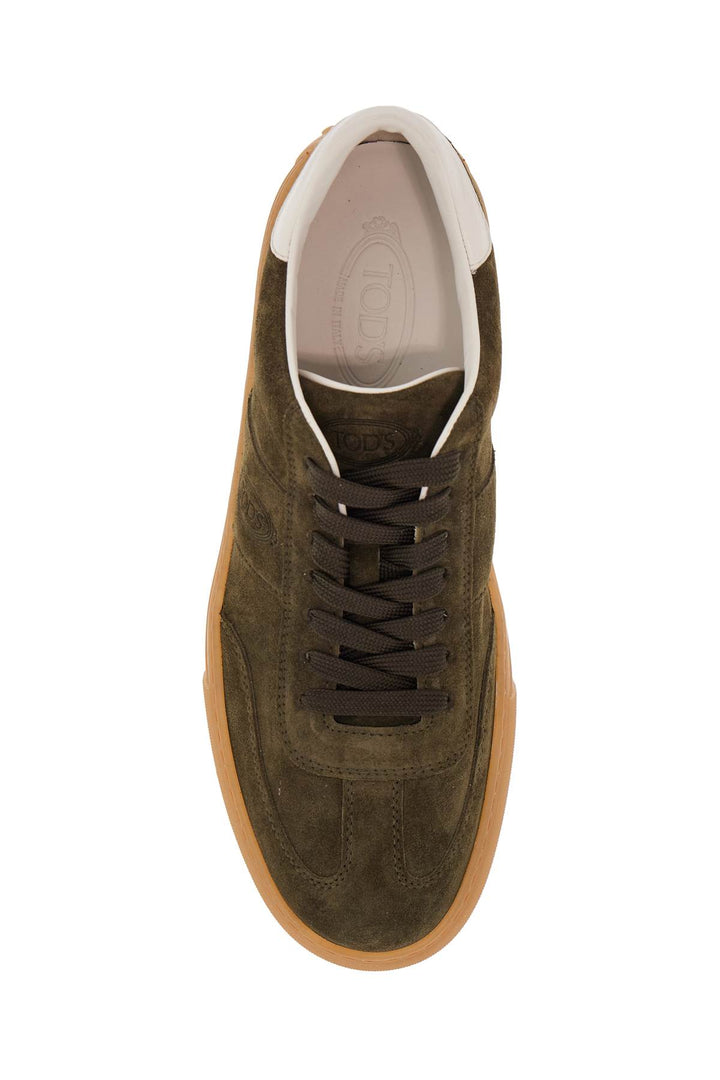 Tod'S suede lace-up shoes