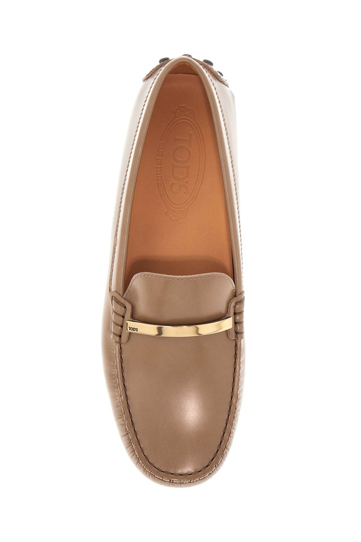 Tod'S cappuccino leather moccasin