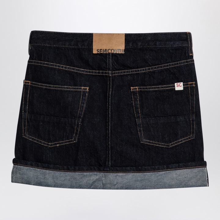 Semicouture Floriane denim mini skirt