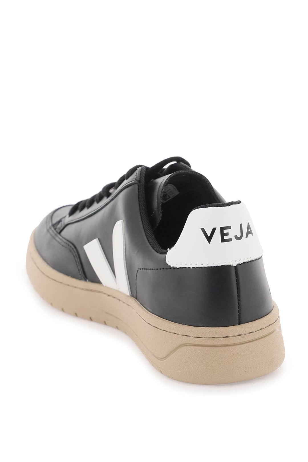 Veja Leather V 12 Sneakers   Nero