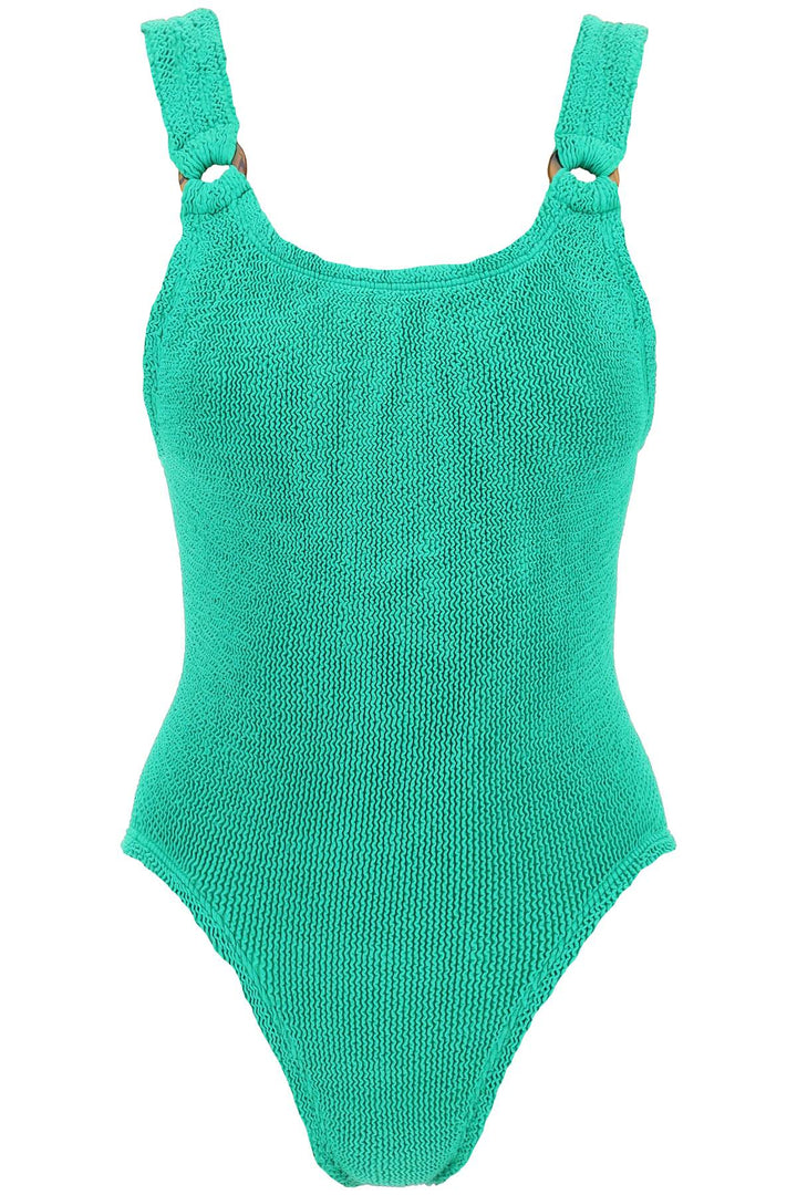 Hunza G. Domino Swimsuit   Green