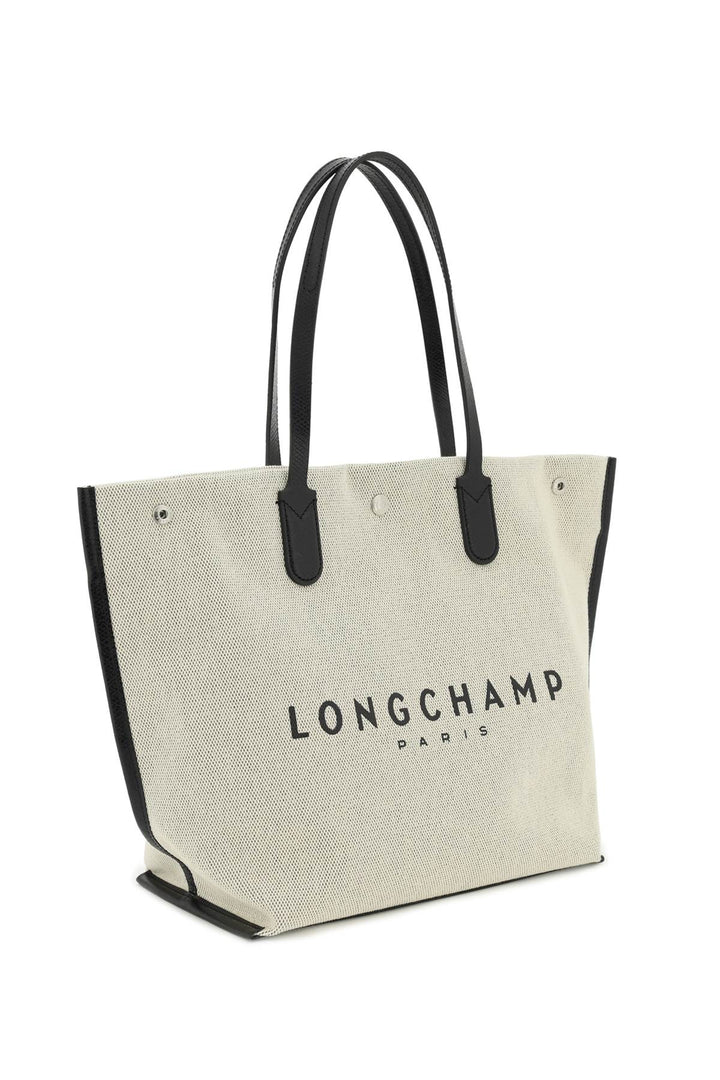 Longchamp Roseau L Tote Bag   Beige