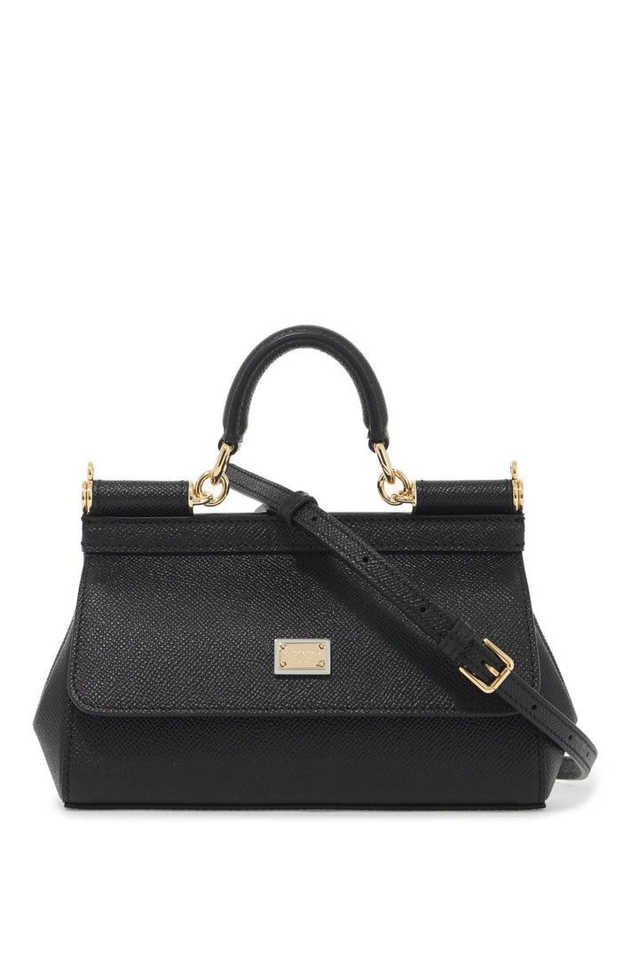Dolce & Gabbana Sicily Small Handbag   Black