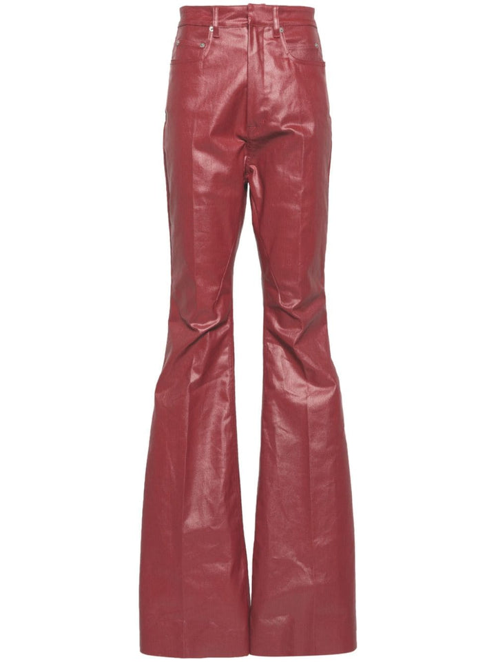 Rick Owens Trousers Red