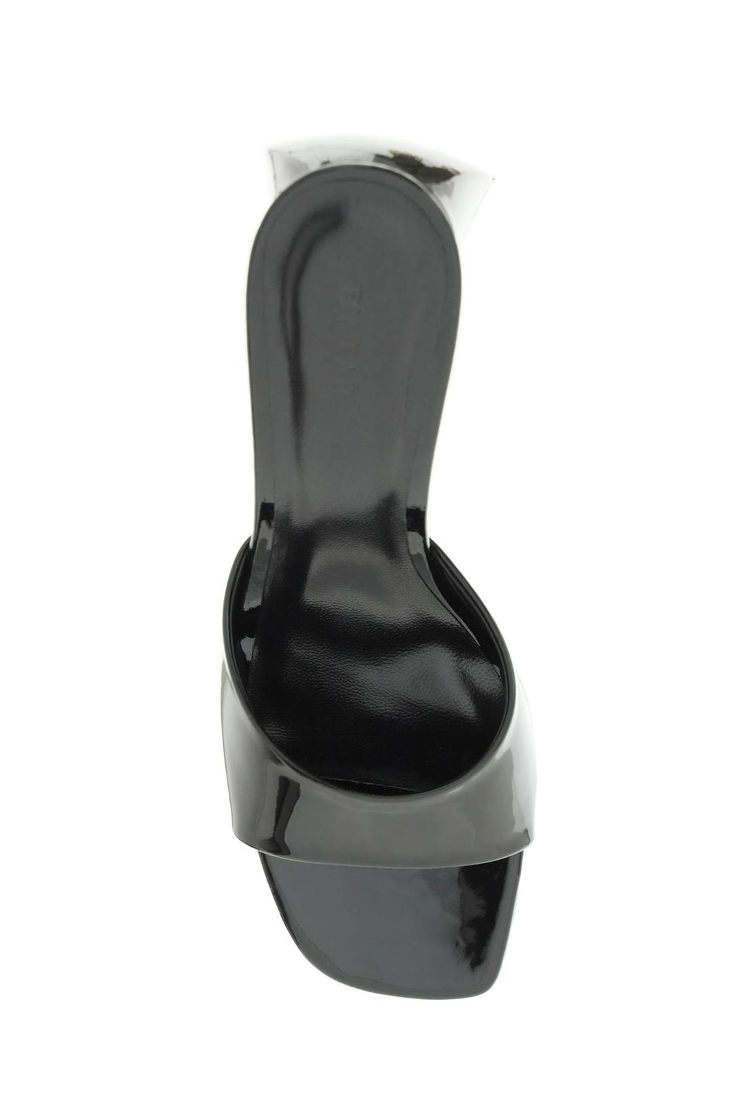 By Far Patent Leather 'Michele' Mules   Nero