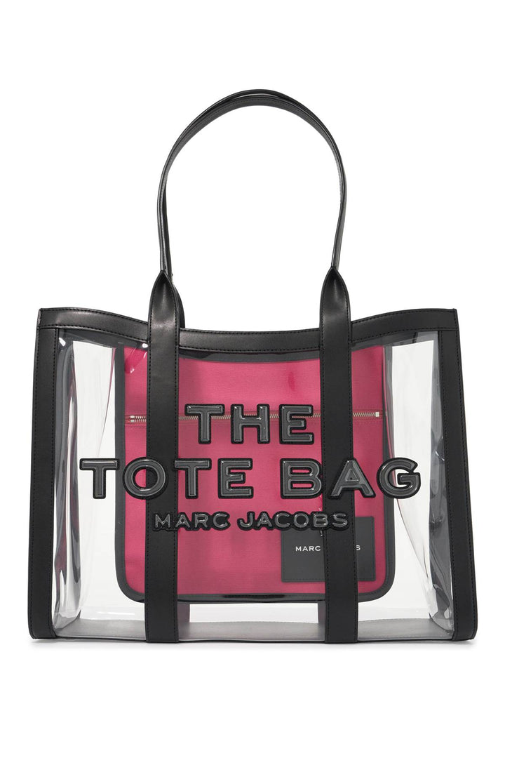Marc Jacobs The Clear Large Tote Bag   B   Black