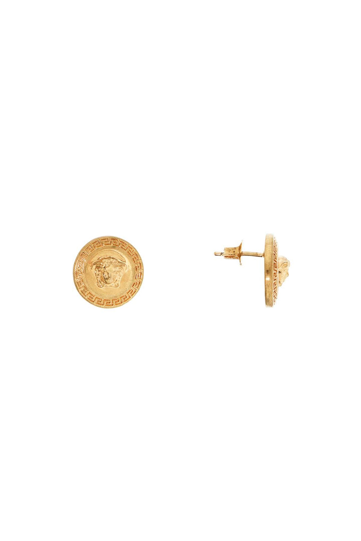 Versace Medusa Tribute Earrings   Gold