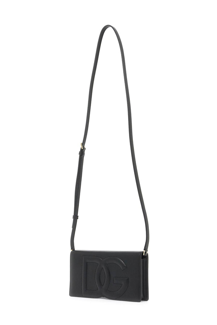 Dolce & Gabbana Dg Logo Mini Bag   Black