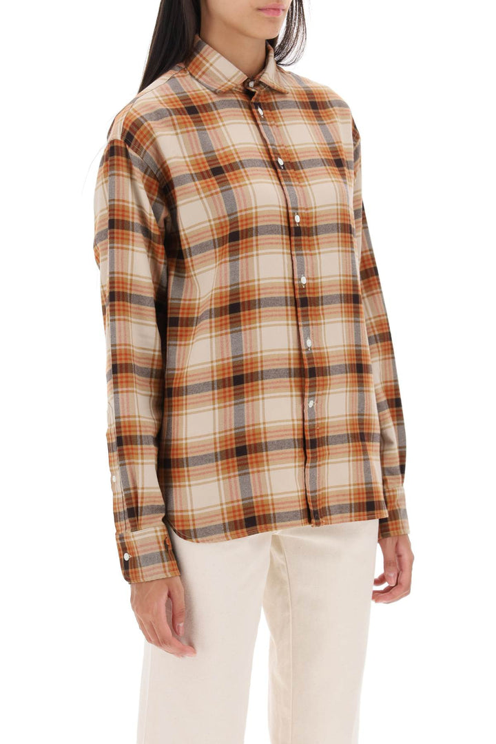 Polo Ralph Lauren Check Flannel Shirt   Beige