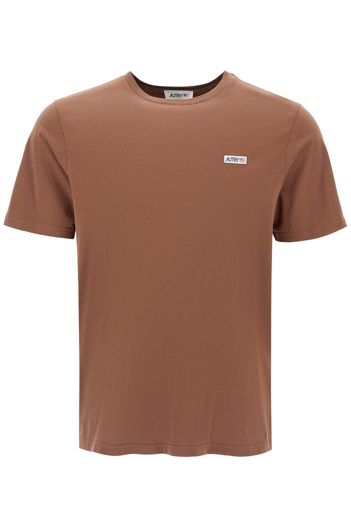 Autry Relaxed Fit T Shirt   Brown