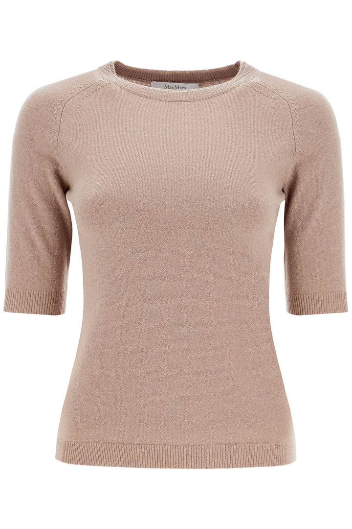 Max Mara Leisure 'Wool And Cashmere Knit Top 'C   Neutral