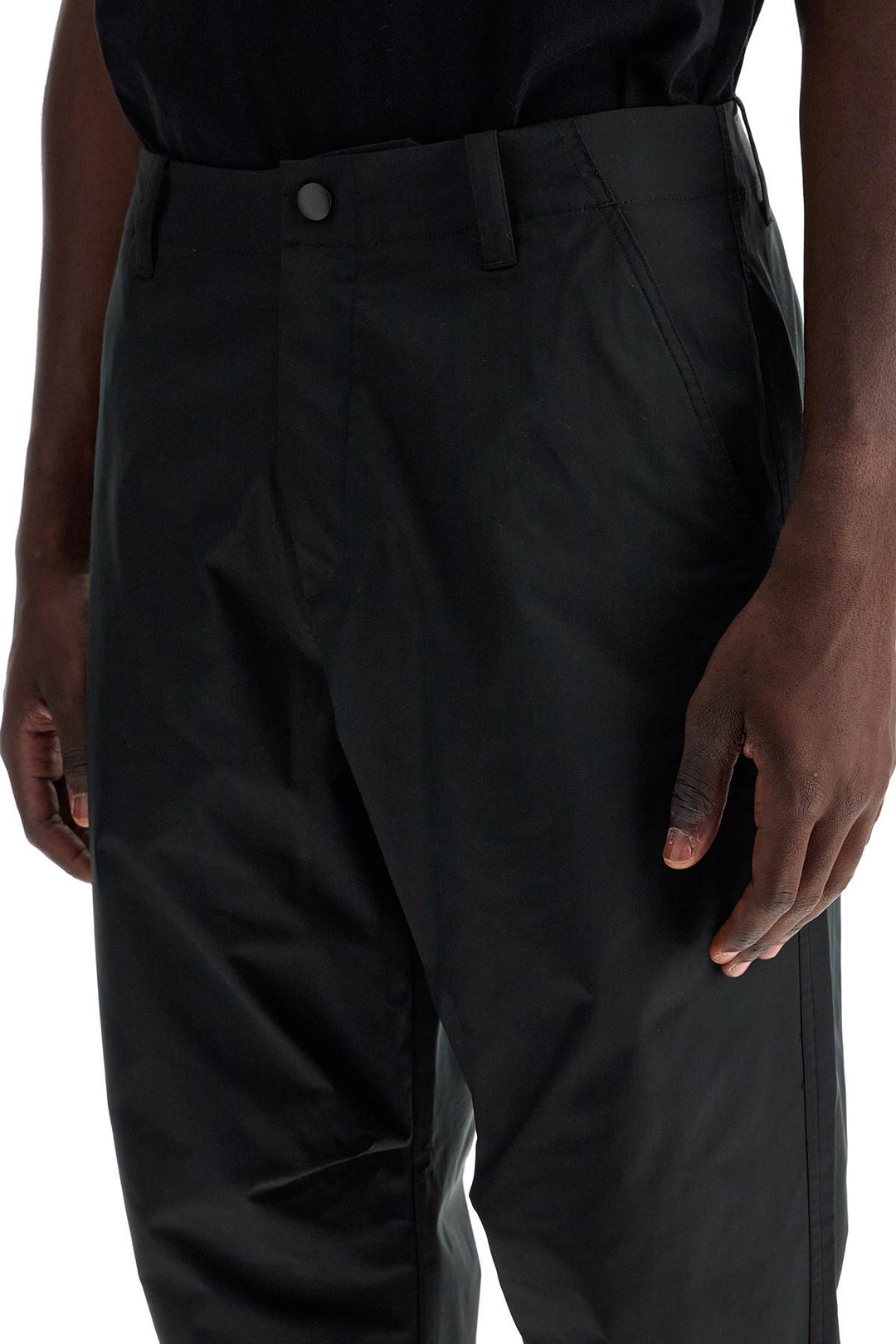 A.P.C. Mashi Technical Fabric Pants   Black
