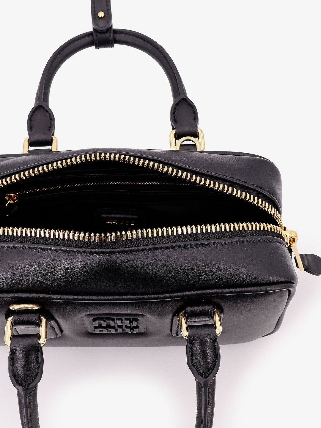 Arcadie leather shoulder bag