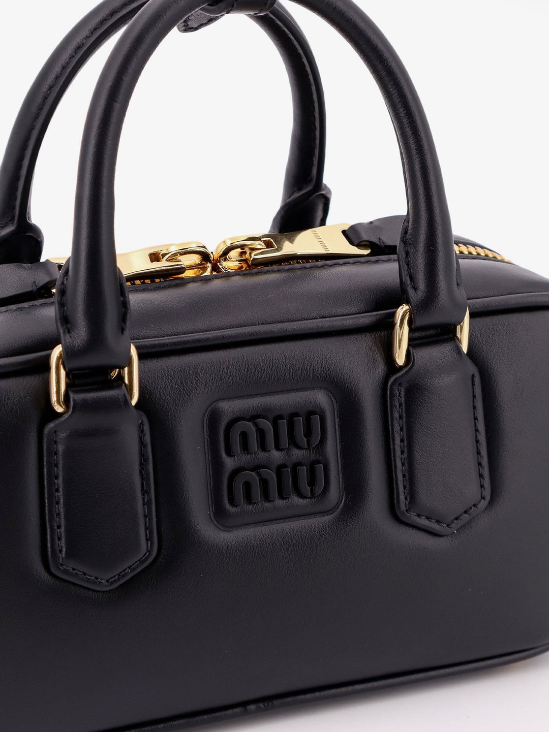 Arcadie leather shoulder bag