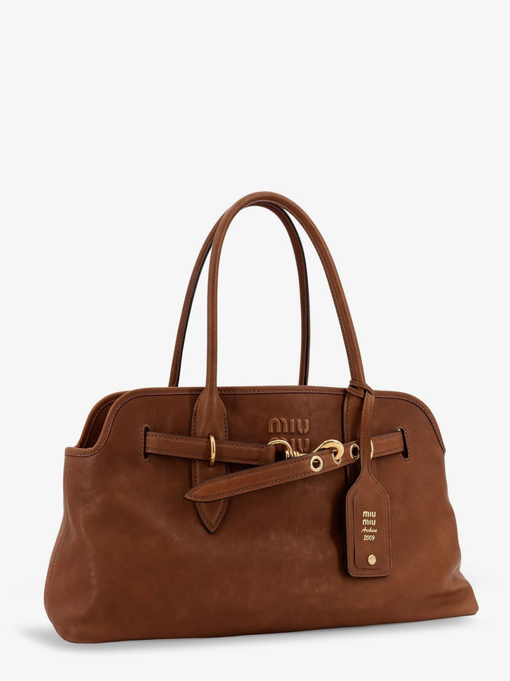 Aventure leather shoulder bag