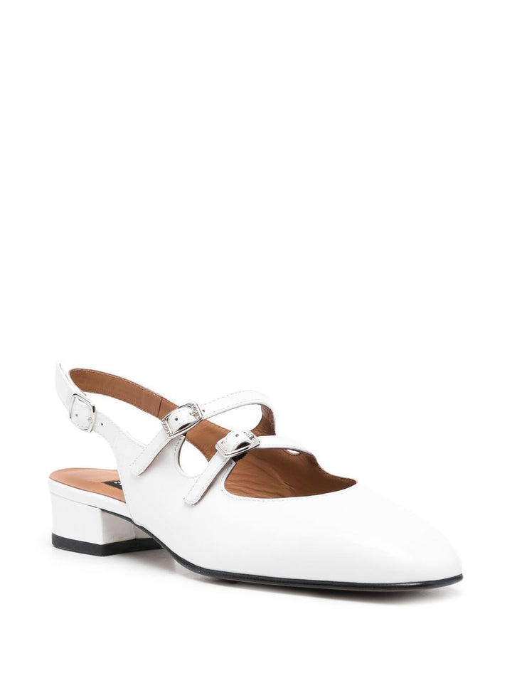 Carel Paris Flat Shoes White