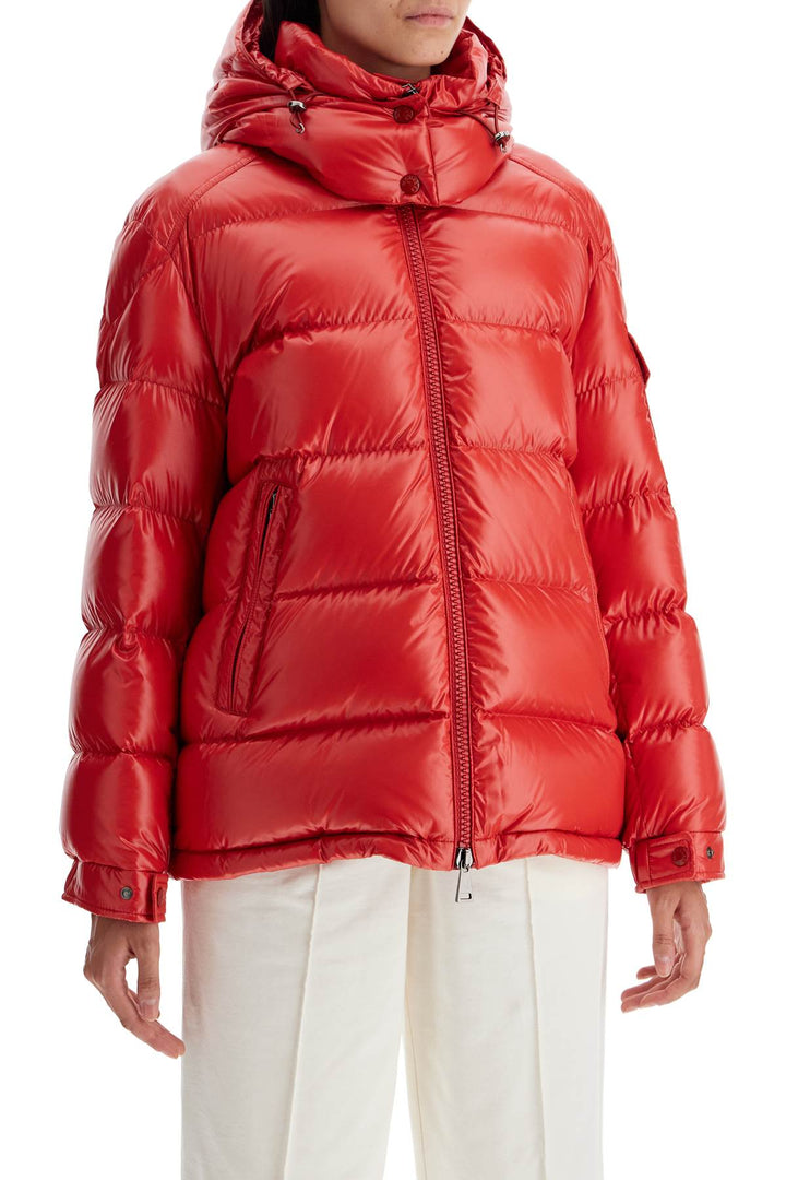 Moncler 'Maire' Short Puffer Jacket   Red