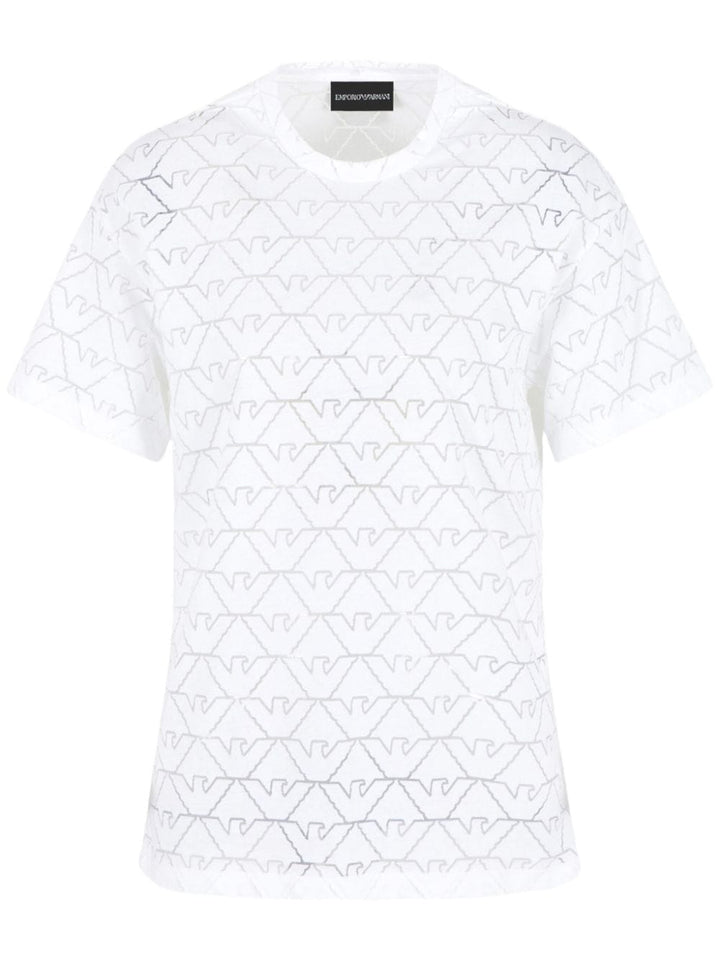 Emporio Armani T Shirts And Polos White