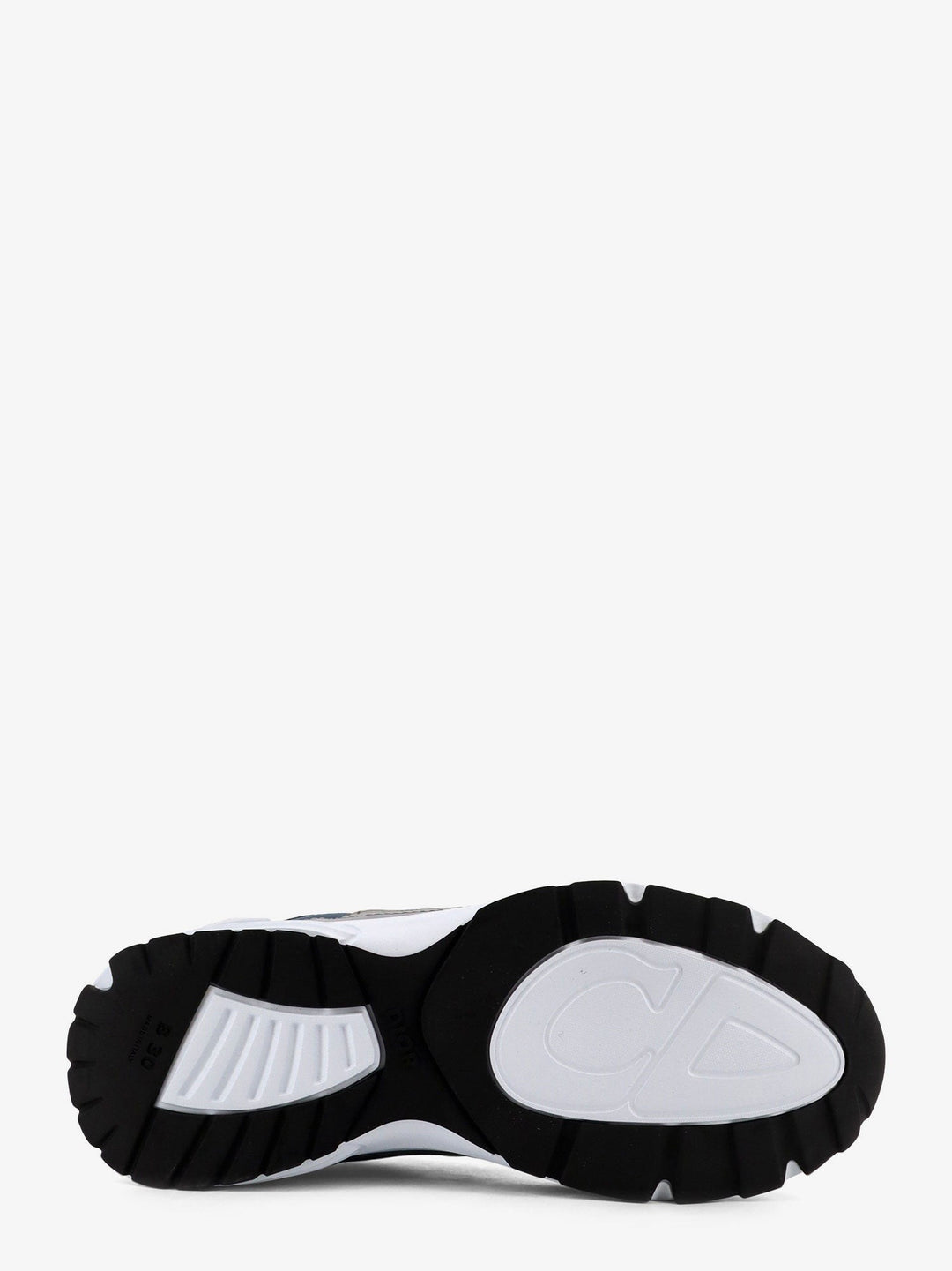 B30 Count low-top leather and mesh sneakers