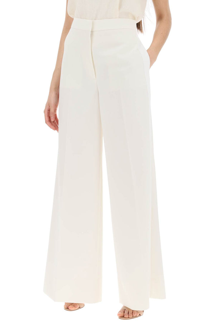 Stella Mc Cartney Tailored Wool Trousers   White