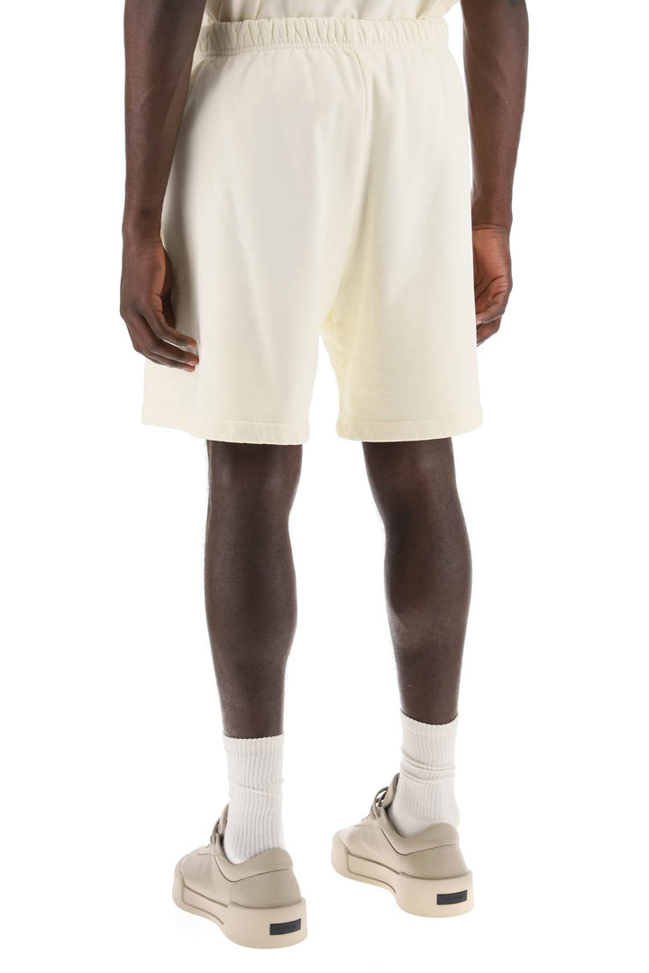 Fear Of God Cotton Terry Sports Bermuda Shorts   White