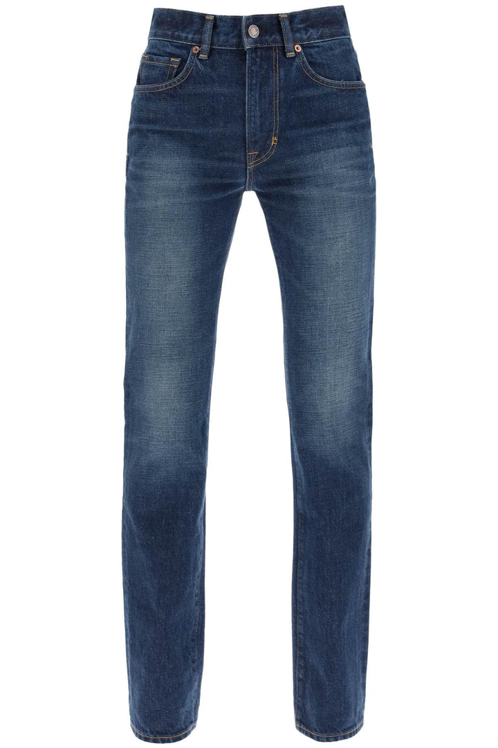 Tom Ford Jeans With Stone Wash Treatment   Blue