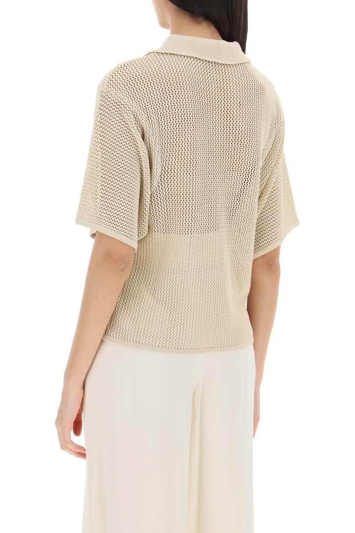 Mvp Wardrobe 'Pfeiffer' Stretch Knit Polo Shirt   Beige