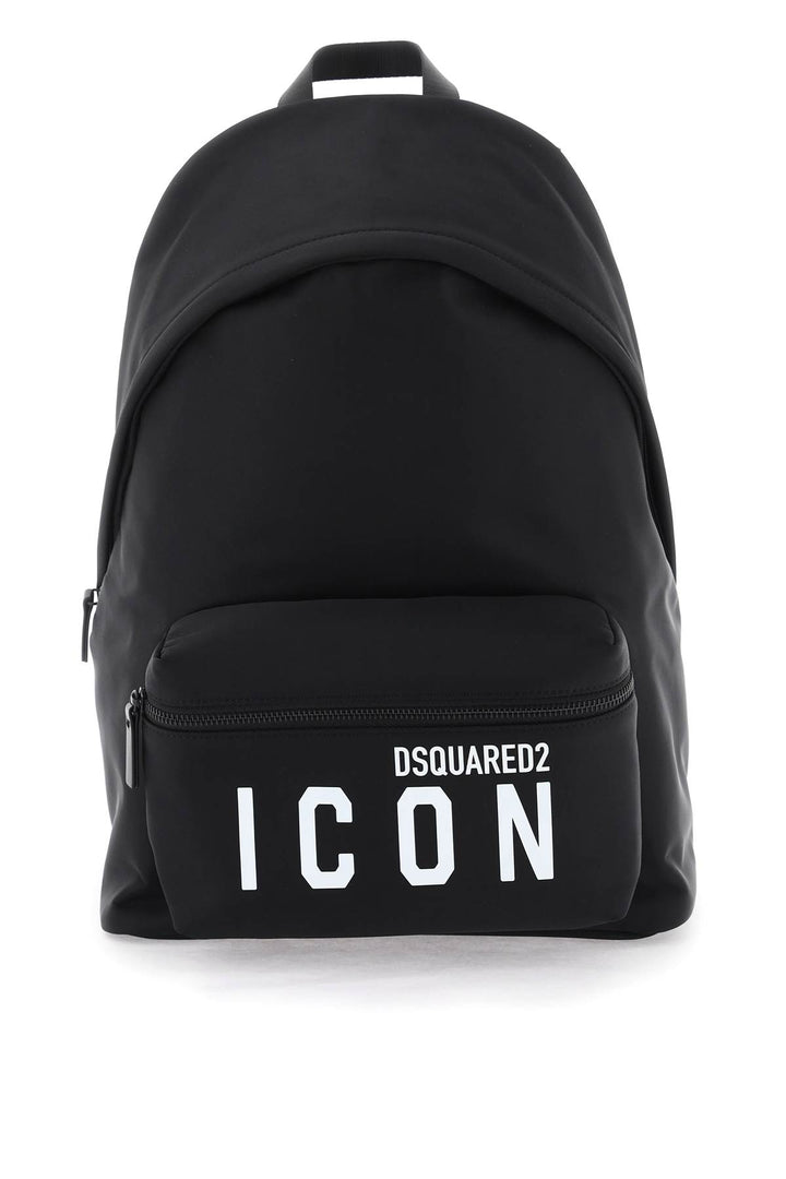 Dsquared2 Icon Nylon Backpack   Nero