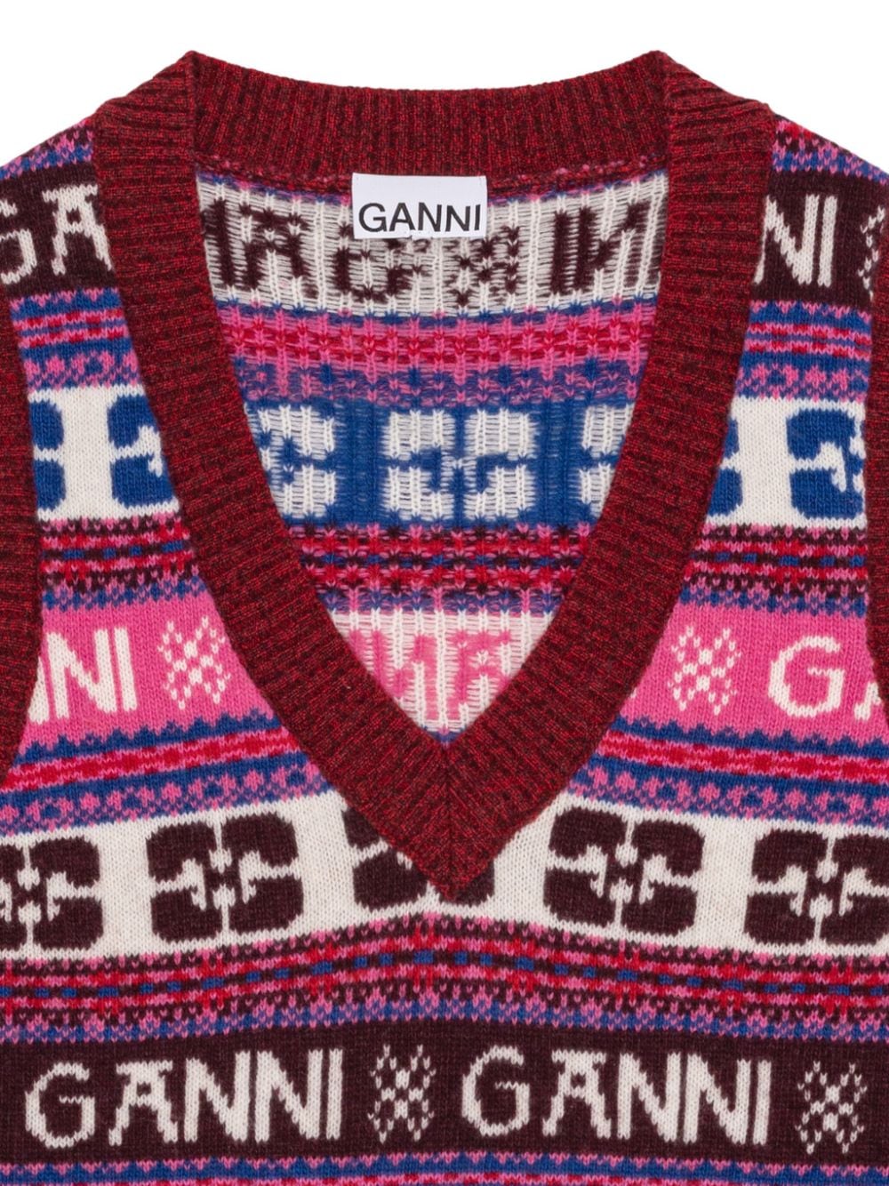 Ganni Sweaters Multicolour