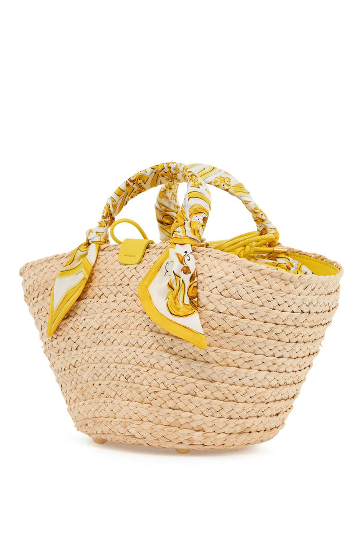 Dolce & Gabbana Small Kendra Tote Bag   Yellow