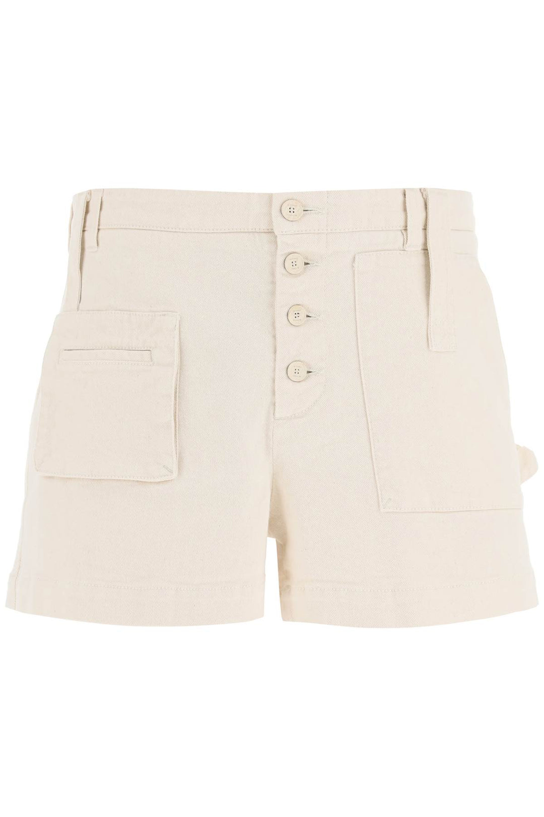 Etro Multi Pocket High Waist Shorts   Bianco