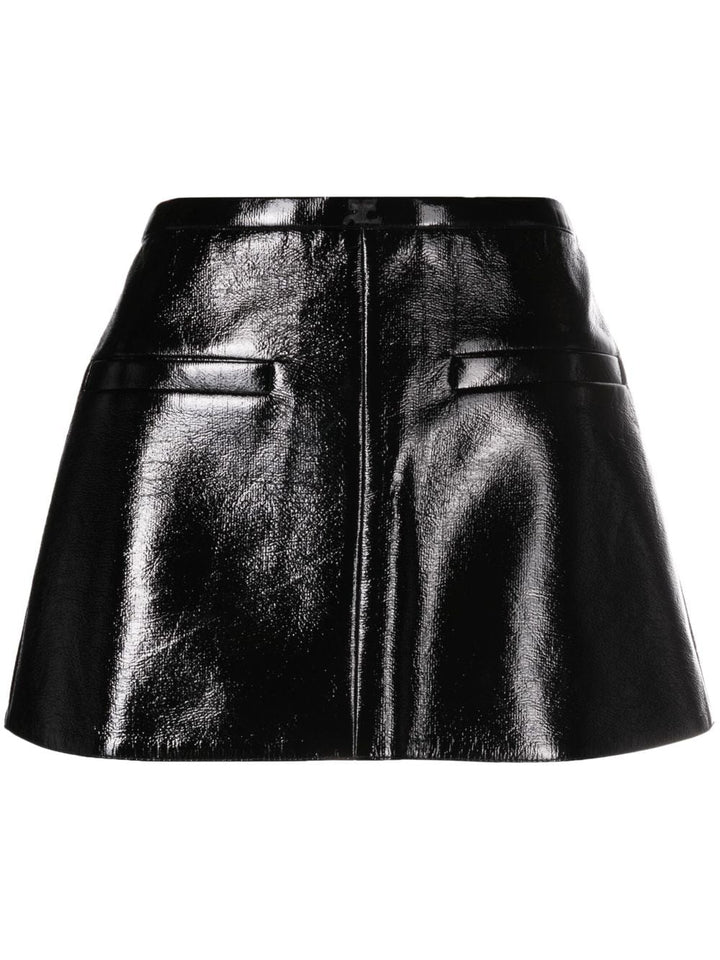 032 C Courreges Skirts Black
