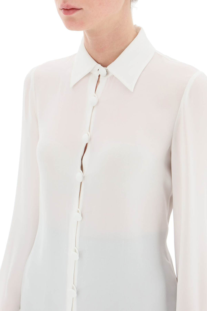 Moschino Silk Shirt   Bianco