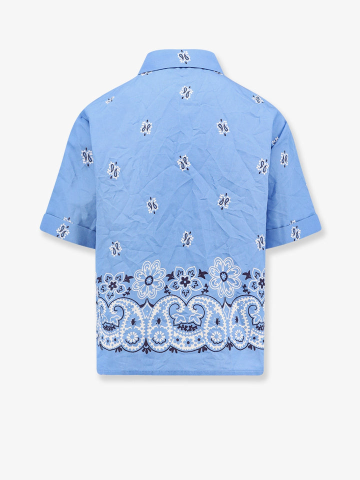 Bandana cotton and linen shirt