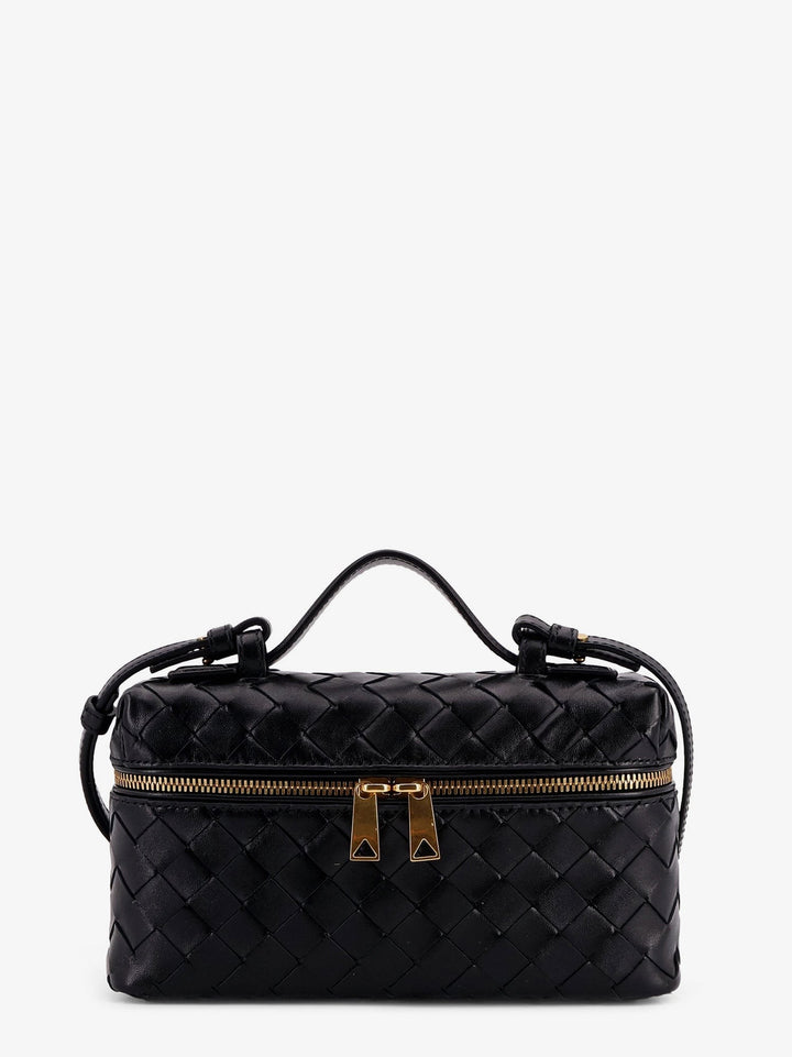Bang Bang leather vanity case with Intrecciato motif