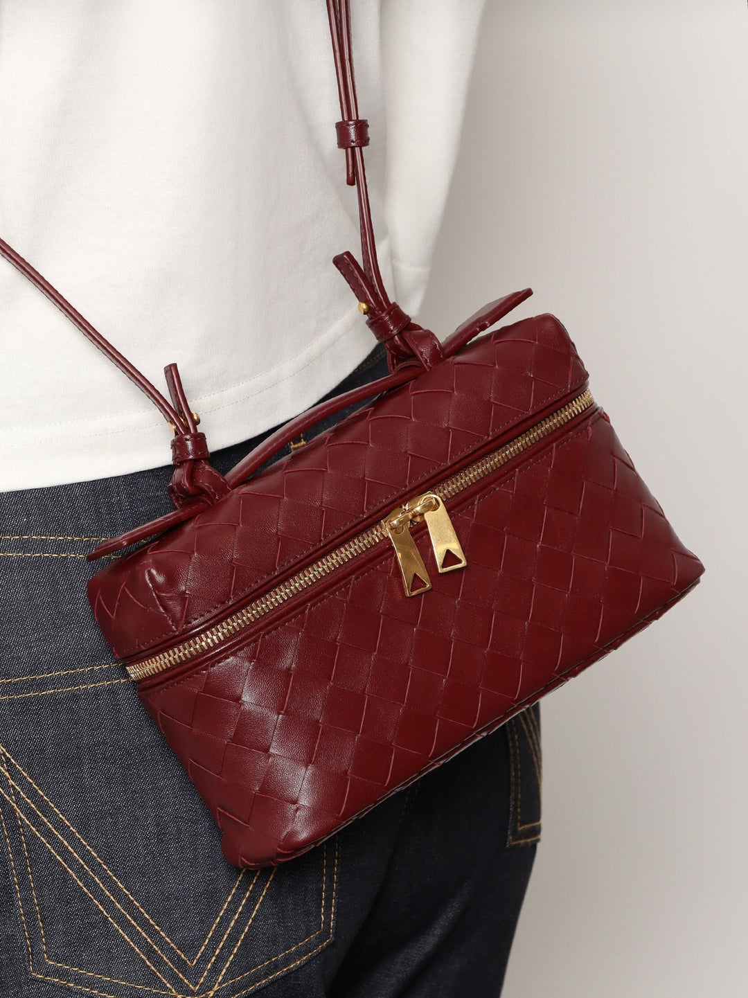 Bang Bang leather vanity case